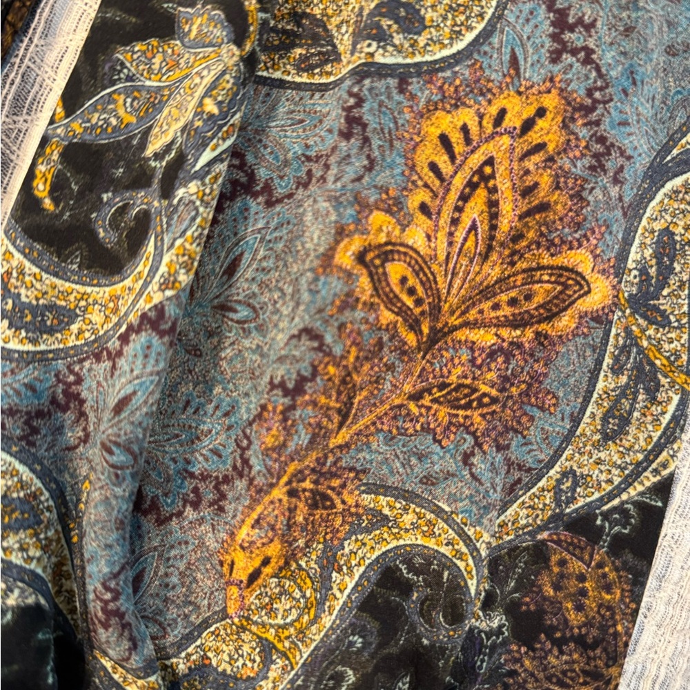 Ulla Johnson Paisley Long Sleeve Dress - Picture 6 of 15